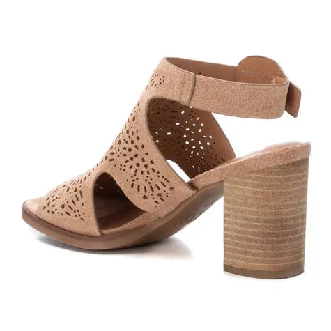 Xti Heels<Block Heel Sandals - 141098 - Camel