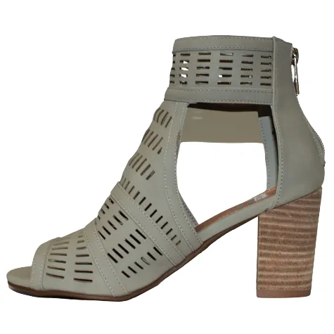Xti Heels<Block Heel Sandals - 44490 - Grey