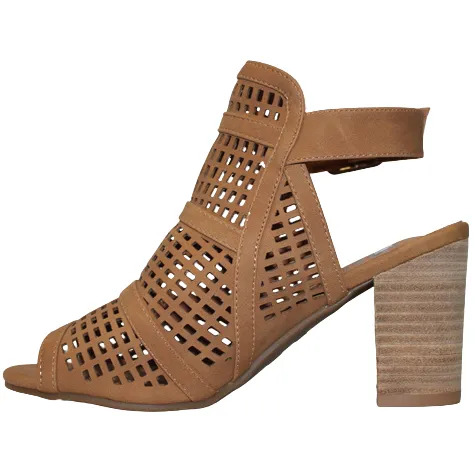Xti Heels<Block Heel Sandals - 44488 - Tan