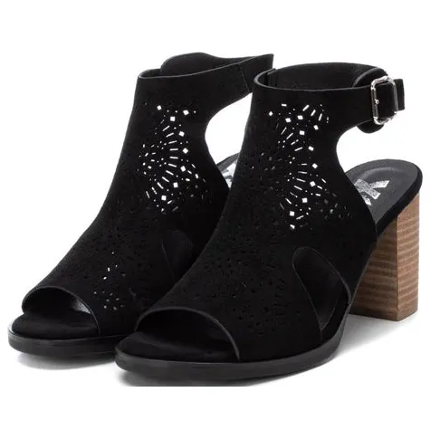 Xti Heels<Block Heel Sandals - 141098 - Black