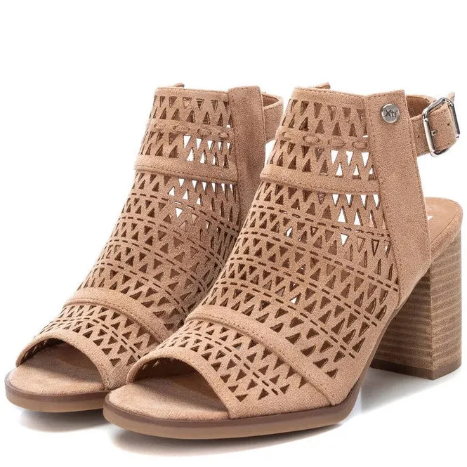 Xti Sandals<Block Heel Sandals - 141101 - Camel