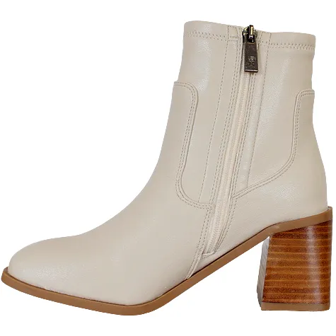 Xti Boots<Block Heeled Ankle Boots-140486 -Ice