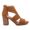 Xti Heels<Block Heeled Sandals - 141392 - Camel