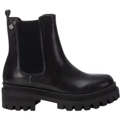 Xti Boots<Chunky Ankle Boots - 143004 - Black