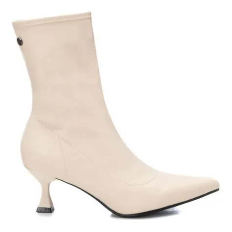 Xti Boots<Dressy Heeled Ankle Boots- 140455 - Ice