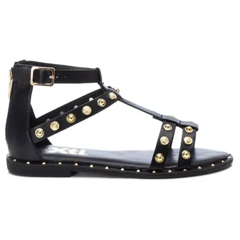 Xti Sandals<Flat Sandals - 141217 - Black