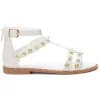 Xti Sandals<Flat Sandals - 141217 - Grey/White