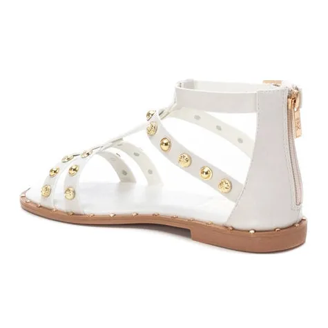 Xti Sandals<Flat Sandals - 141217 - Grey/White