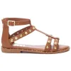 Xti Sandals<Flat Sandals - 141217 - Tan