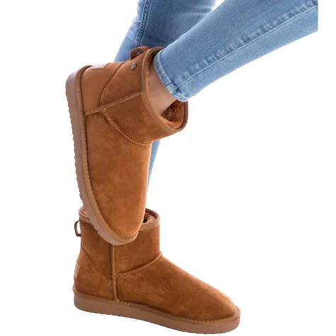 Xti Boots<Ladies Ankle Boots - 140417 - Camel