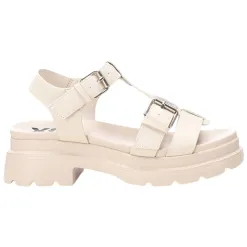 Xti Sandals<Ladies Chunky Sandals - 142314 - Off White