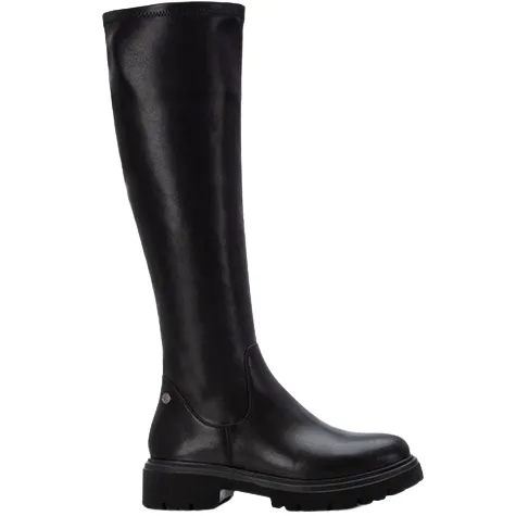 Xti Boots<Ladies Knee Boots - 143298 - Black