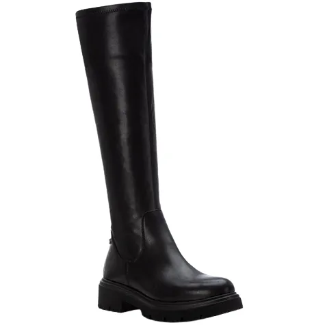 Xti Boots<Ladies Knee Boots - 143298 - Black