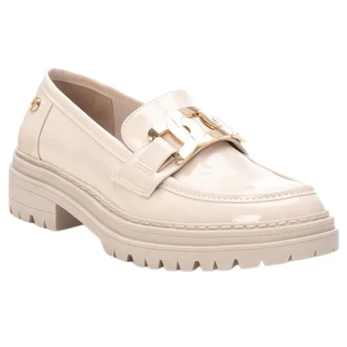 Xti Shoes<Ladies Loafers - 141727 - Beige