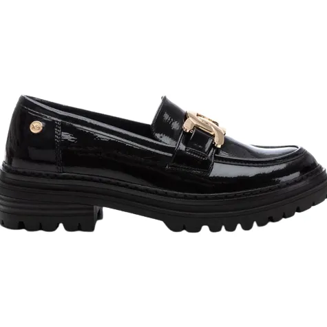 Xti Shoes<Ladies Loafers - 141727 - Black