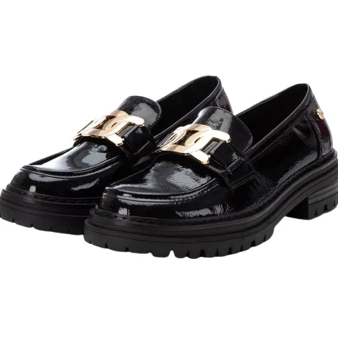 Xti Shoes<Ladies Loafers - 141727 - Black