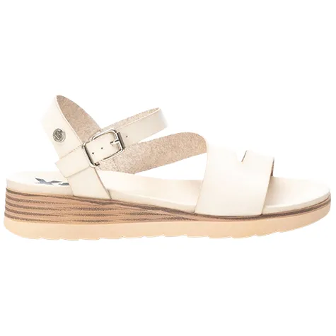 Xti Sandals<Ladies Low Wedge Sandals -142897 - Off White