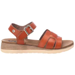 Xti Sandals<Ladies Low Wedge Sandals - 142900 - Camel