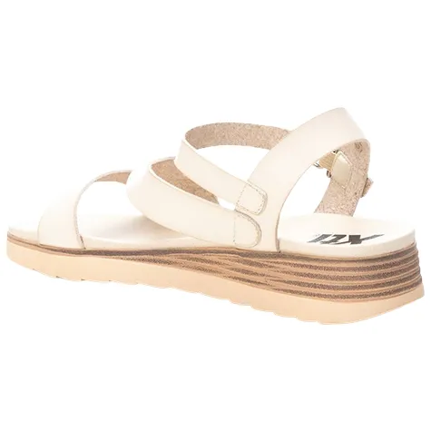 Xti Sandals<Ladies Low Wedge Sandals -142897 - Off White