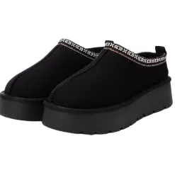 Xti Shoes<Ladies Platform Mules - 143237 - Black