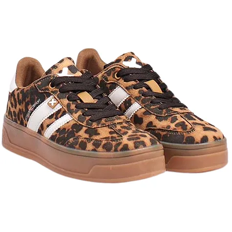 Xti Trainers<Ladies Platform Trainers - 143644 - Leopard