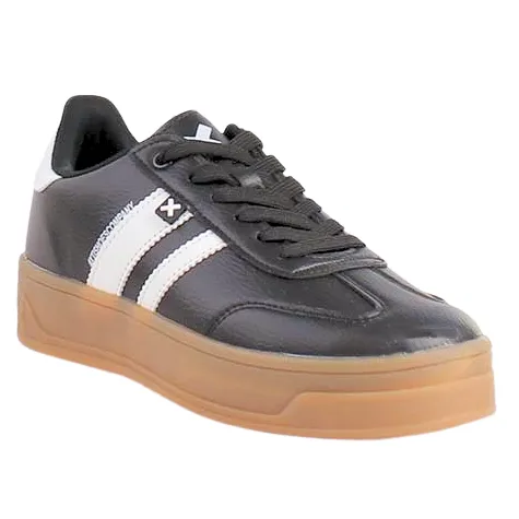 Xti Trainers<Ladies Platform Trainers - 143645 - Black
