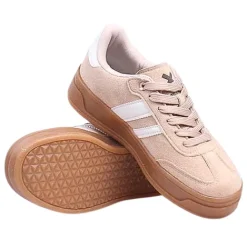 Xti Trainers<Ladies Platform Trainers - 143644 - Beige