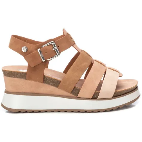 Xti Sandals<Ladies Wedge Sandals - 142826 - Beige