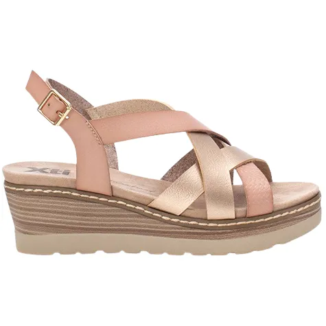 Xti Sandals<Ladies Wedge Sandals - 142776 - Pink