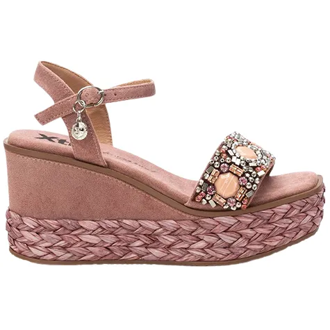 Xti Sandals<Ladies Wedge Sandals - 142677 - Pink