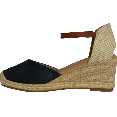 Xti Sandals<Ladies Wedge Sandals - 140746 - Navy