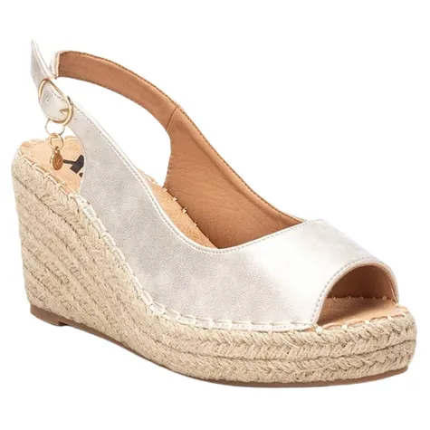 Xti Sandals<Ladies Wedge Sandals - 142877 - Gold
