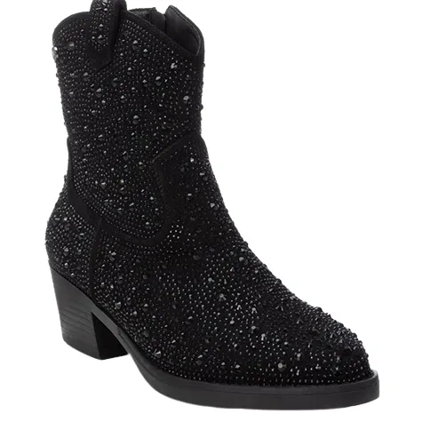 Xti Boots<Ladies Western Ankle Boots - 142330 - Rose Gold