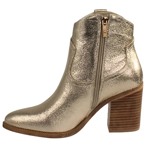 Xti Boots<Ladies Western Ankle Boots - 143116 - Black