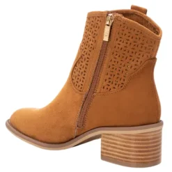 Xti Boots<Ladies Western Ankle Boots - 142259 - Camel
