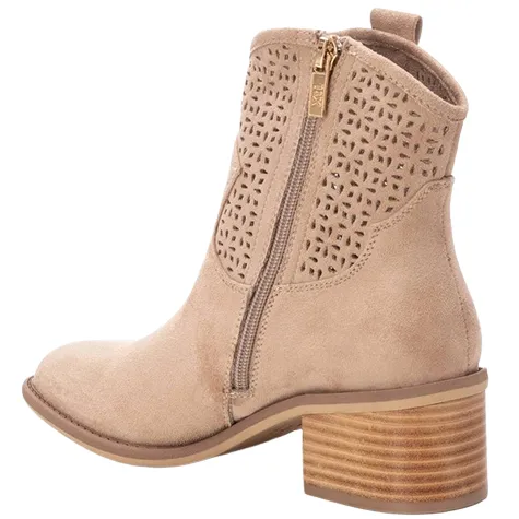 Xti Boots<Ladies Western Ankle Boots -142330-Gold