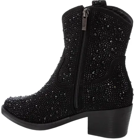 Xti Boots<Ladies Western Ankle Boots - 142330 - Rose Gold