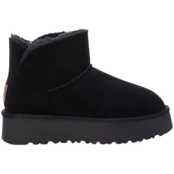 Xti Boots<Platform Ankle Boots - 142197 - Black