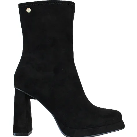 Xti Boots<Platform Ankle Boots - 141980 - Black
