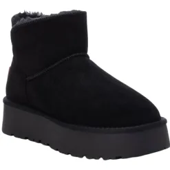 Xti Boots<Platform Ankle Boots - 142197 - Black