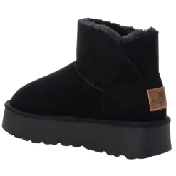 Xti Boots<Platform Ankle Boots - 142197 - Black