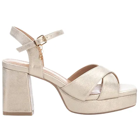 Xti Heels<Platform Sandals - 142356 - Gold
