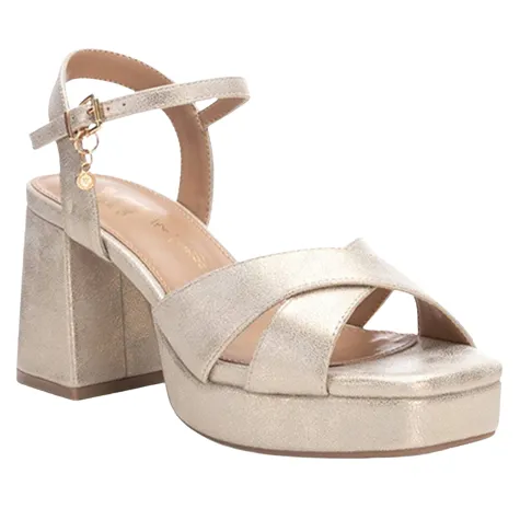 Xti Heels<Platform Sandals - 142356 - Gold