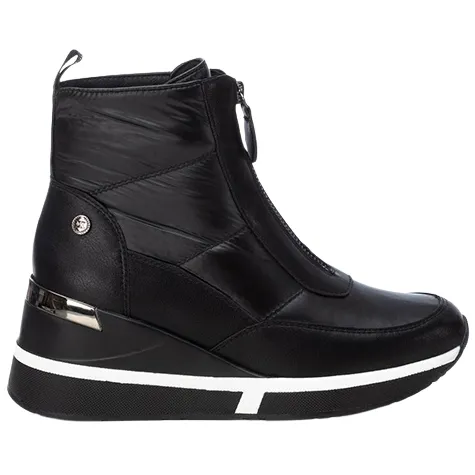 Xti Boots<Wedge Ankle Boots - 143079 - Black
