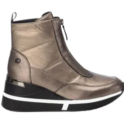 Xti Boots<Wedge Ankle Boots - 143079 - Metallic