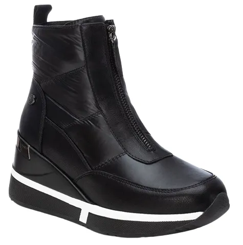Xti Boots<Wedge Ankle Boots - 143079 - Black