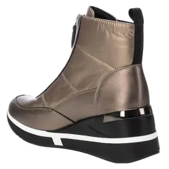 Xti Boots<Wedge Ankle Boots - 143079 - Metallic