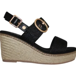 Xti Sandals<Wedge Sandals - 141412 - Black
