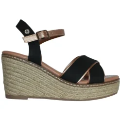 Xti Sandals<Wedge Sandals - 141282 - Black