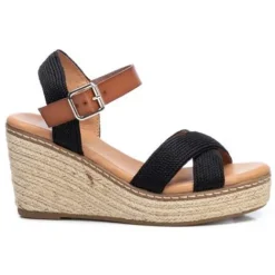 Xti Sandals<Wedge Sandals - 45173 - Black